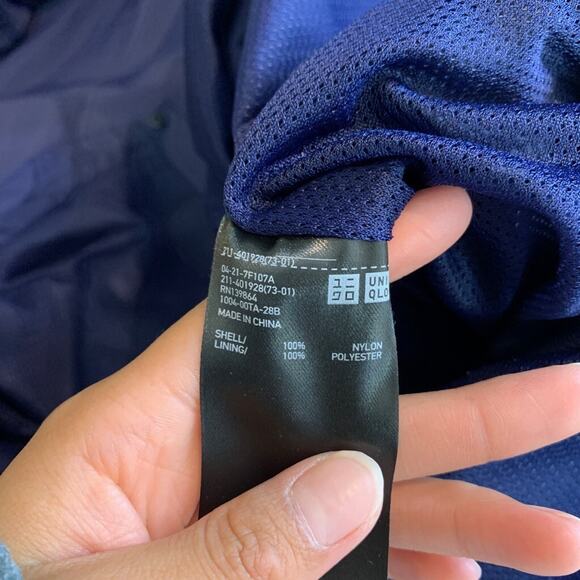 Uniqlo Rain Coat Womens XL Extra Large Riviera Oversized Mesh Lined Windproof - Picture 11 of 13